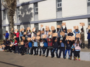 صور: نهاية الفصل الأول في مدرسة الأخوّة العربية في يافا